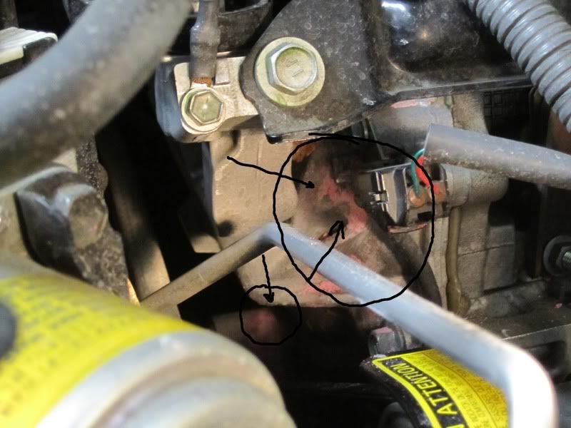 toyota camry water pump leak #3