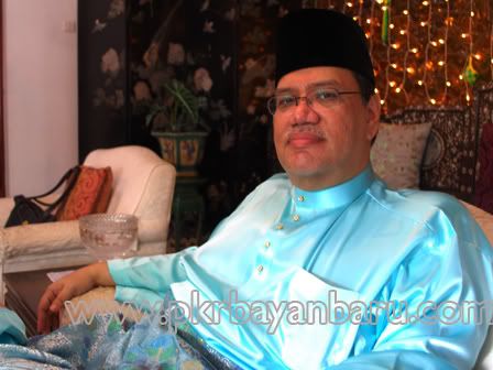 Rumah Terbuka Aidilfitri YB Dato' Zahrain 1 Syawal di kediaman beliau