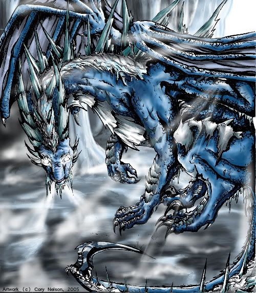 the blue dragon