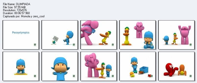pocoyo olimpiadas en espanol