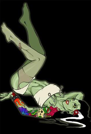 Zombie Pin Up Pictures Images and Photos 1 year ago