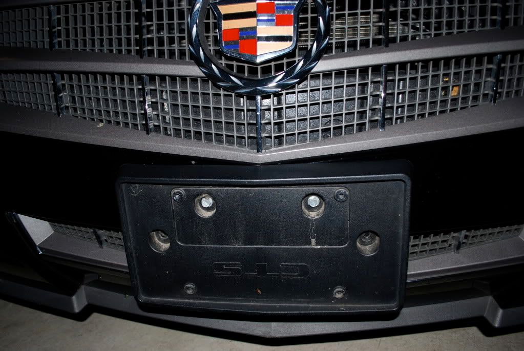 anyone tried this for front license plate? Cadillac Owners Forum