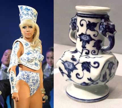 lady gaga china dress Pictures, Images and Photos