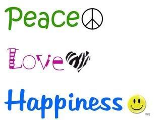 peace love happiness - peace love happiness pictures