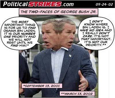 general war scare effort achieve local political aims dwight eisenhower bush on osama bin laden