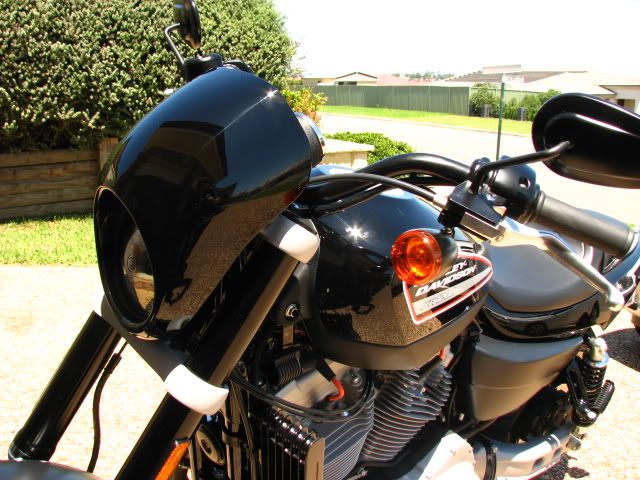 Harley Headlight Visor