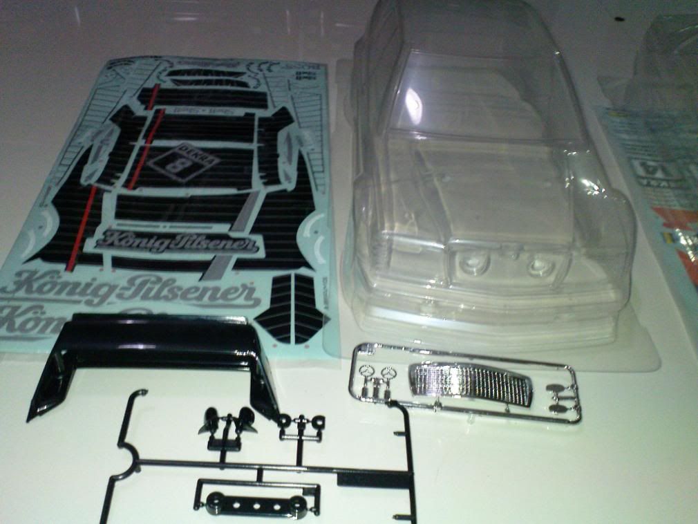 Tamiya mercedes 190e body #2