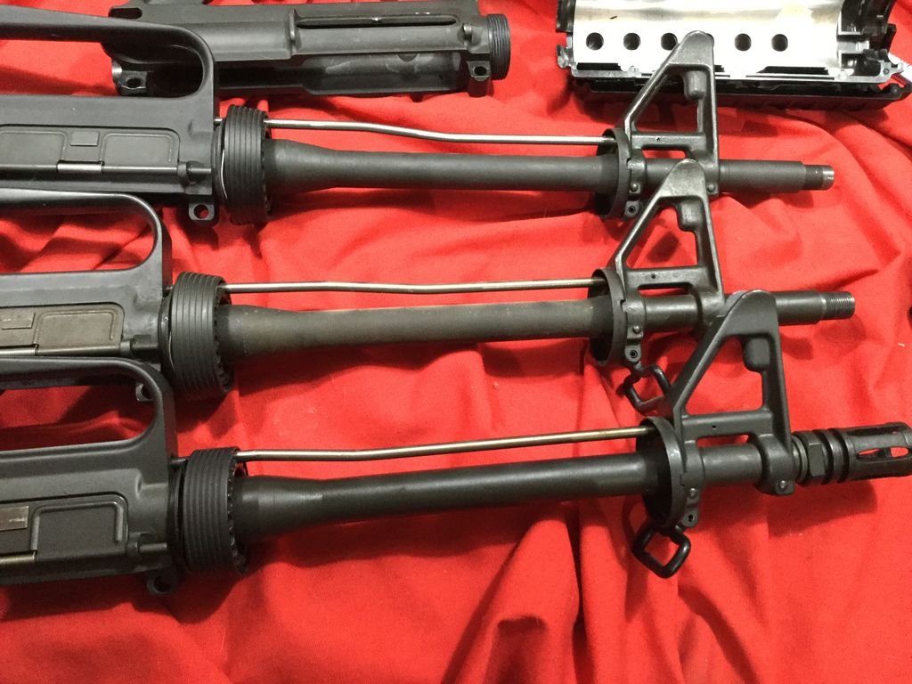 Were Early bend gas tubes used on all 10" Colt carbine barrels, or just