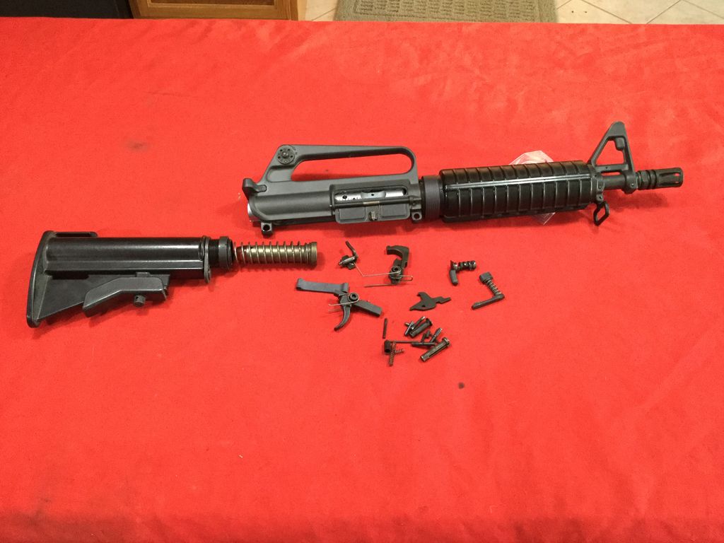 Original Colt 10" GAU5/A parts kit, Gun Show Find