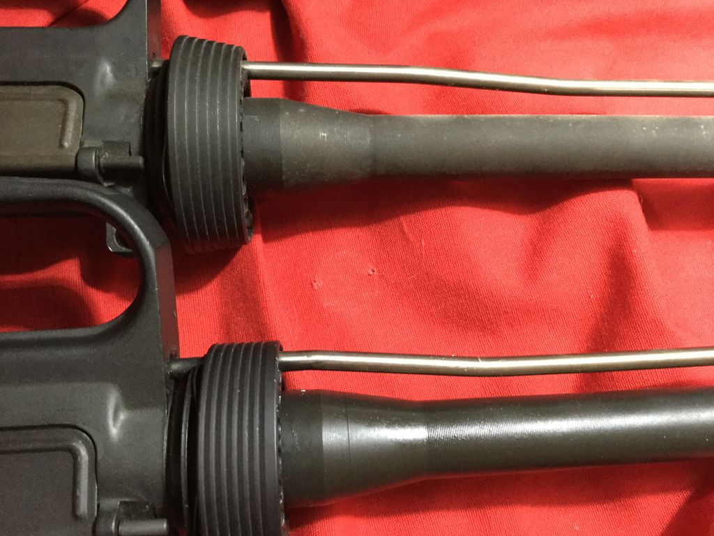 Were Early bend gas tubes used on all 10" Colt carbine barrels, or just