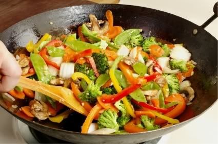 stir-frying