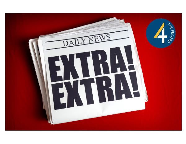 4 The Record Extra! Logo