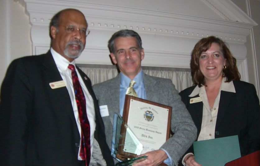 ALL4's Dan Holland accepts Green Award