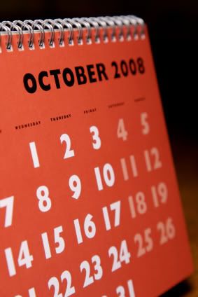 Oct 2008 Calendar