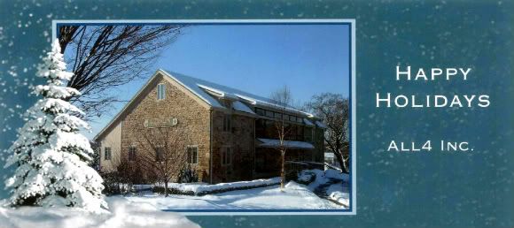 Happy Holidays from ALL4!