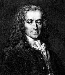 Francois Marie Arouet Voltaire pisac filozof Francuska crkva religija Bog