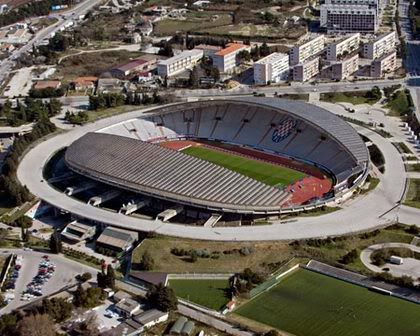 Poljud - Stadion HNK Hajduk-a nogomet torcida Split