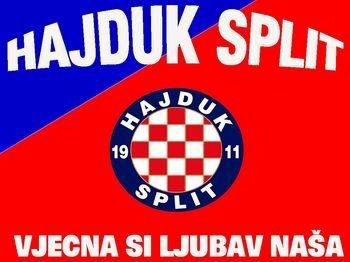 HNK Hajduk Split - plakat Torcida