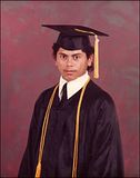 HENSGRADUATIONPOSE.jpg graduation 'mugshot'... image by HAMOSAPIEN