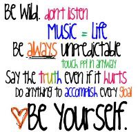 be yourself!! Pictures, Images and Photos