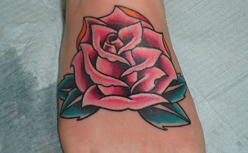 rose and heart tattoos designs. Rose Tattoo