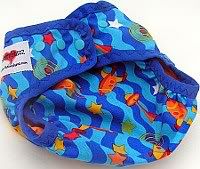 Rocket Waves Diaper Cover