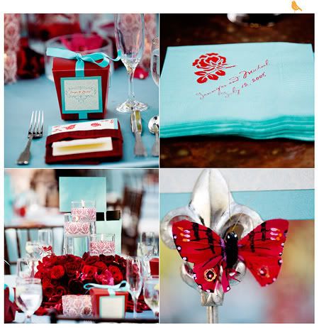 Turquoise is THE color for 2010 Use it for your wedding