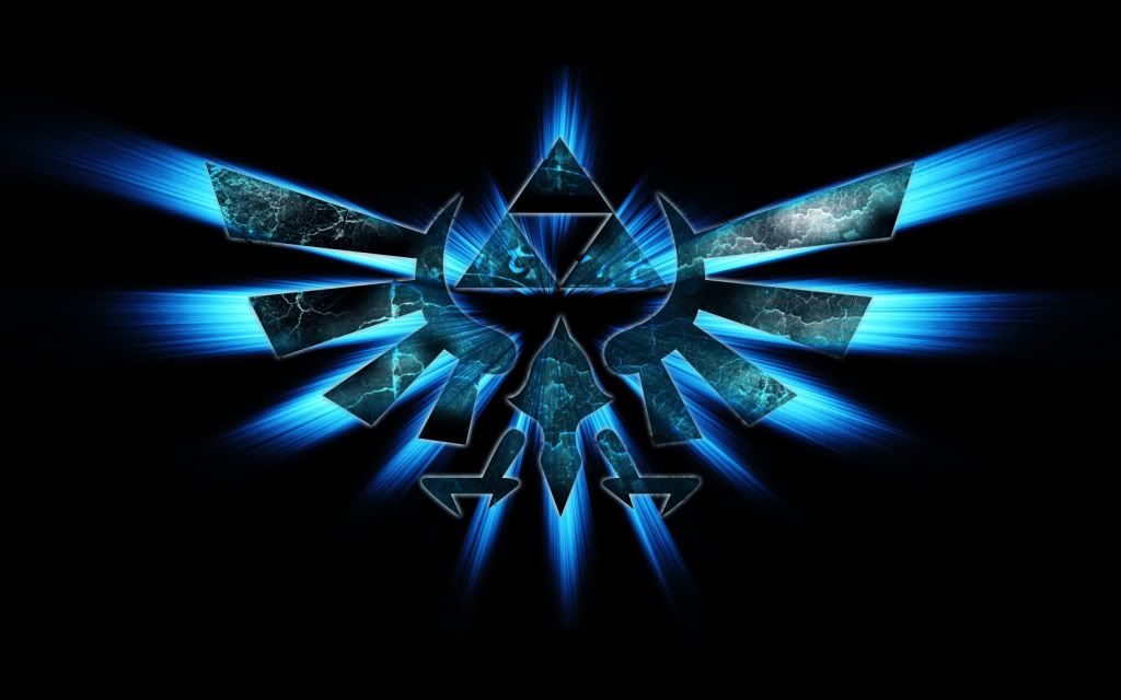 Crystal Blue Triforce Pictures, Images and Photos