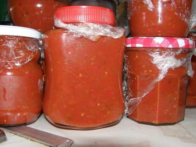 storable tomato sauce
