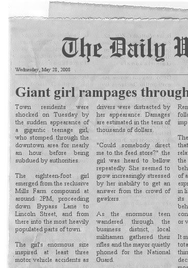 Newspaper Rampage