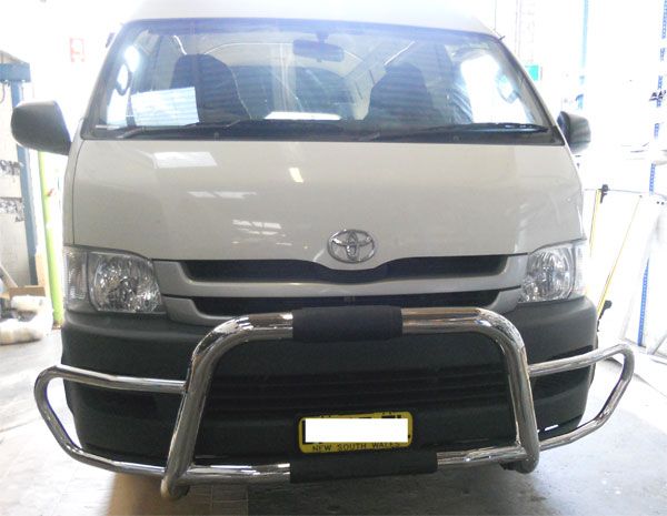 toyota hiace bull bar sydney #6