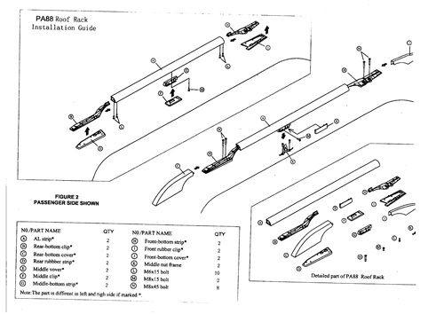 how to remove toyota prado roof rails #3