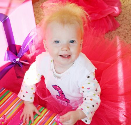 first birthday party, colorful birthday party, tissue poms