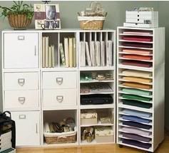 modular scrapbook storage unit