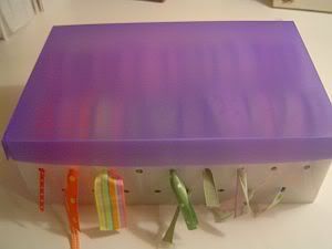 ribbon storage