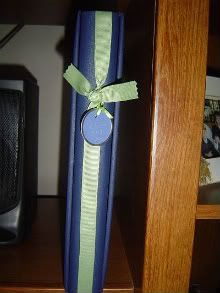 album ribbon spine