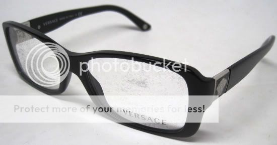 BRAND NEW VERSACE VE 3137 GB1 BLACK RX FRAME 52mm  