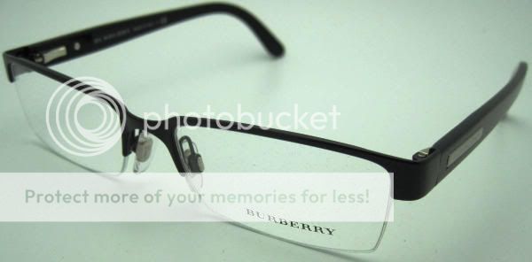 NEW BURBERRY BE 1156 1001 BLACK EYEWEAR RX FRAME *  