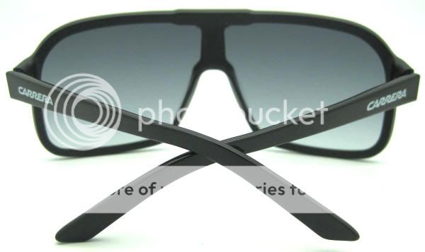 NEW AUTHENTIC CARRERA 5530 BLACK KHXJJ SUNGLASSES  