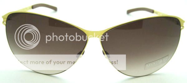 BRAND NEW AUTHENTIC MYKITA FENJA 013 GOLD NO.1 SUN SUNGLASSES *  