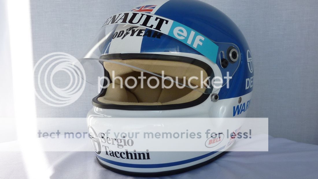 DEREK WARWICK 1985 F1 REPLICA HELMET FULL SIZE HELM 11  