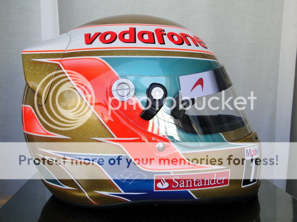 LEWIS HAMILTON 2011 ABU DHABI GP F1 REPLICA HELMET  