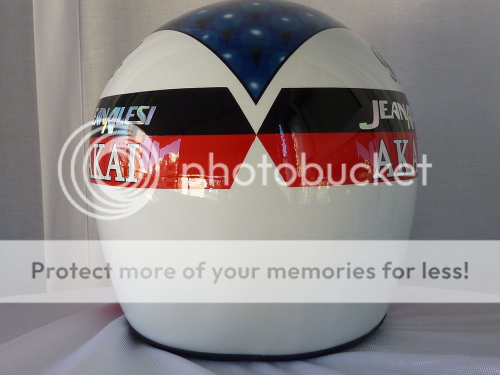 JEAN ALESI 1997 F1 REPLICA HELMET FULL SIZE HELM  