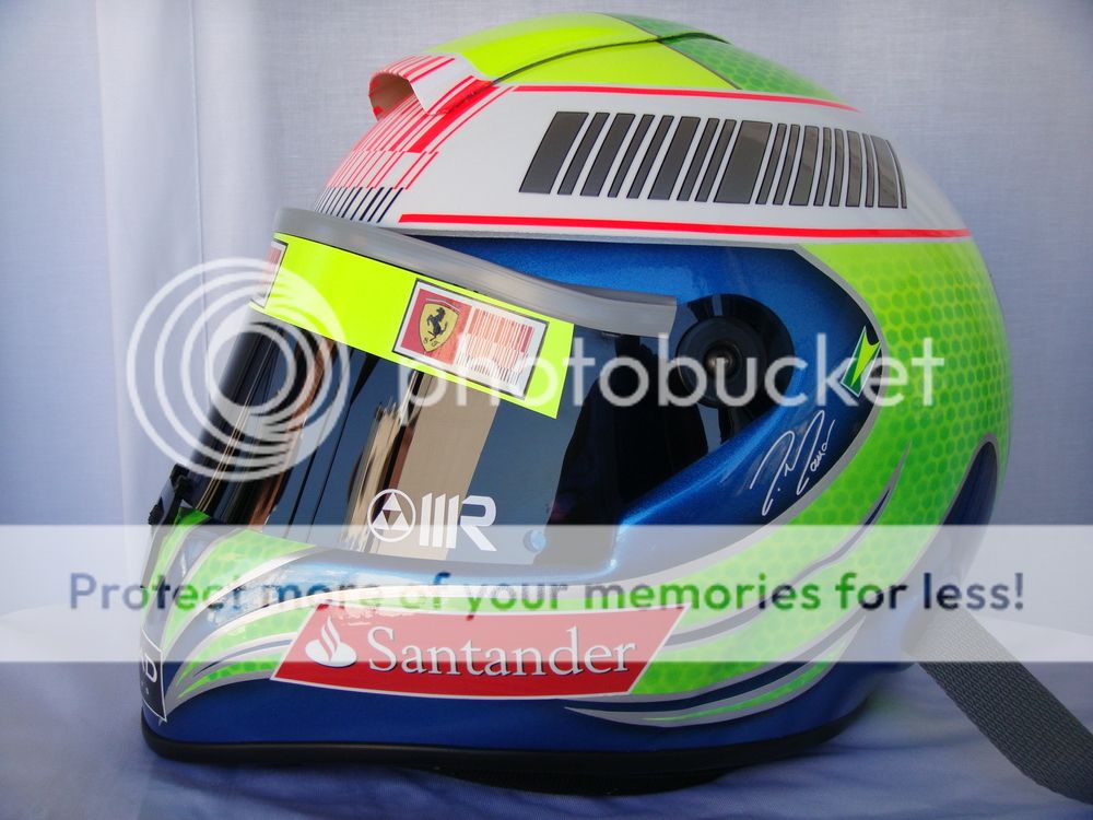 Felipe Massa 2010 F1 Replica Helmet Full Size Helm