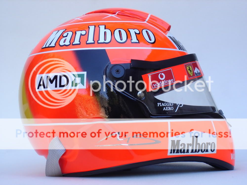 MICHAEL SCHUMACHER 2004 EDITION F1 REPLICA HELMET  