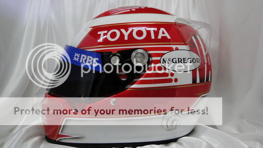 KAZUKI NAKAJIMA 2009 F1 FULL SIZE REPLICA HELMET HELM  