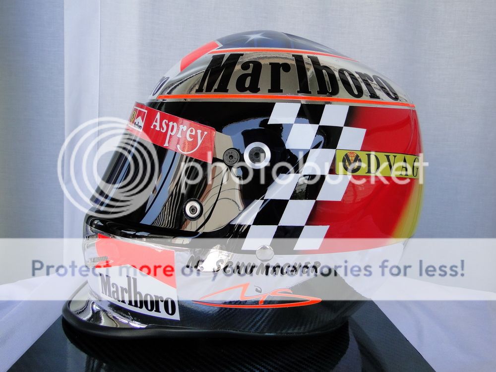 MICHAEL SCHUMACHER 1998 F1 REPLICA HELMET SUZUKA  