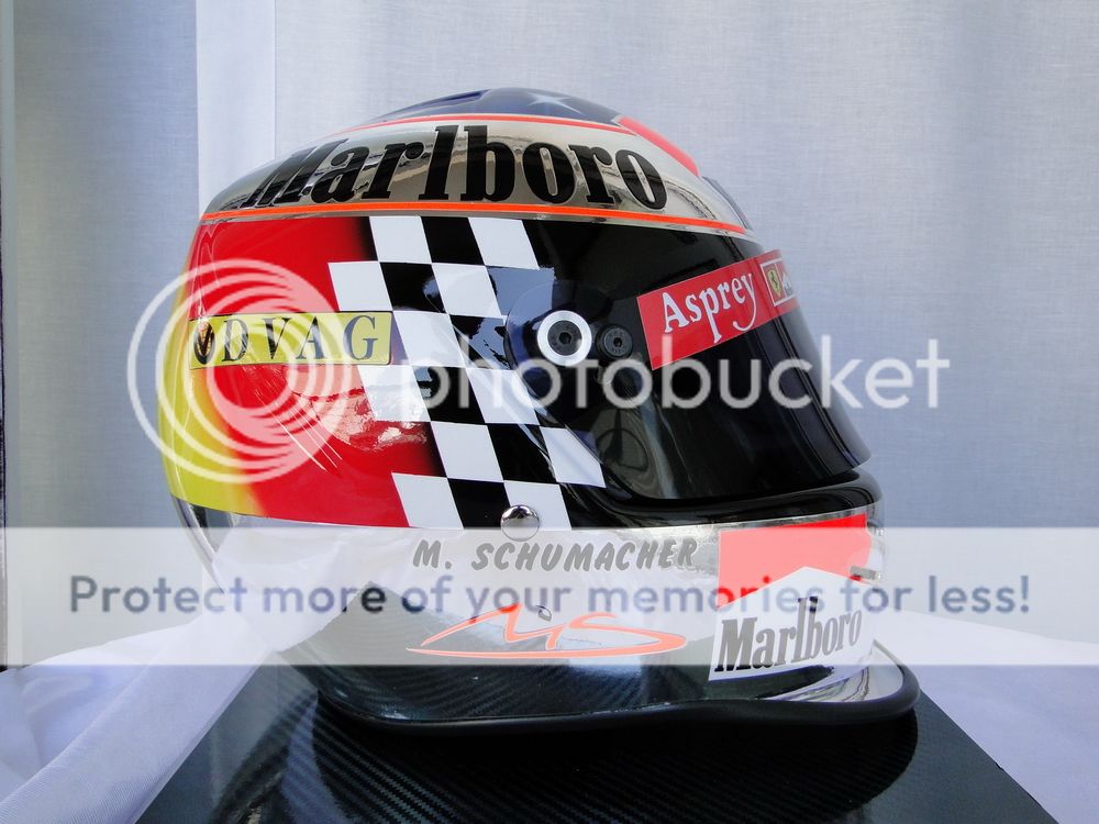 MICHAEL SCHUMACHER 1998 F1 REPLICA HELMET SUZUKA  