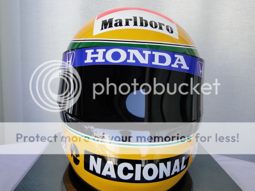 AYRTON SENNA 1992 SUZUKA GP F1 REPLICA HELMET HELM FULL SIZE  