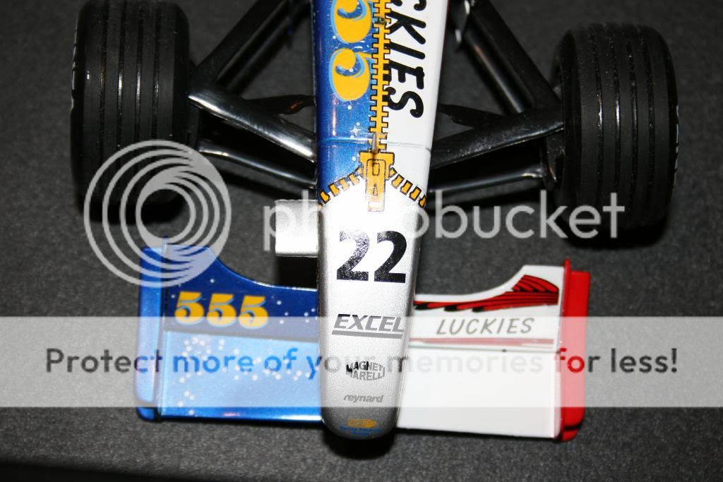 18 Minichamps F1 BAR 01 Supertec 1999 J. Villenueve 555 CUSTOM LUCKY 